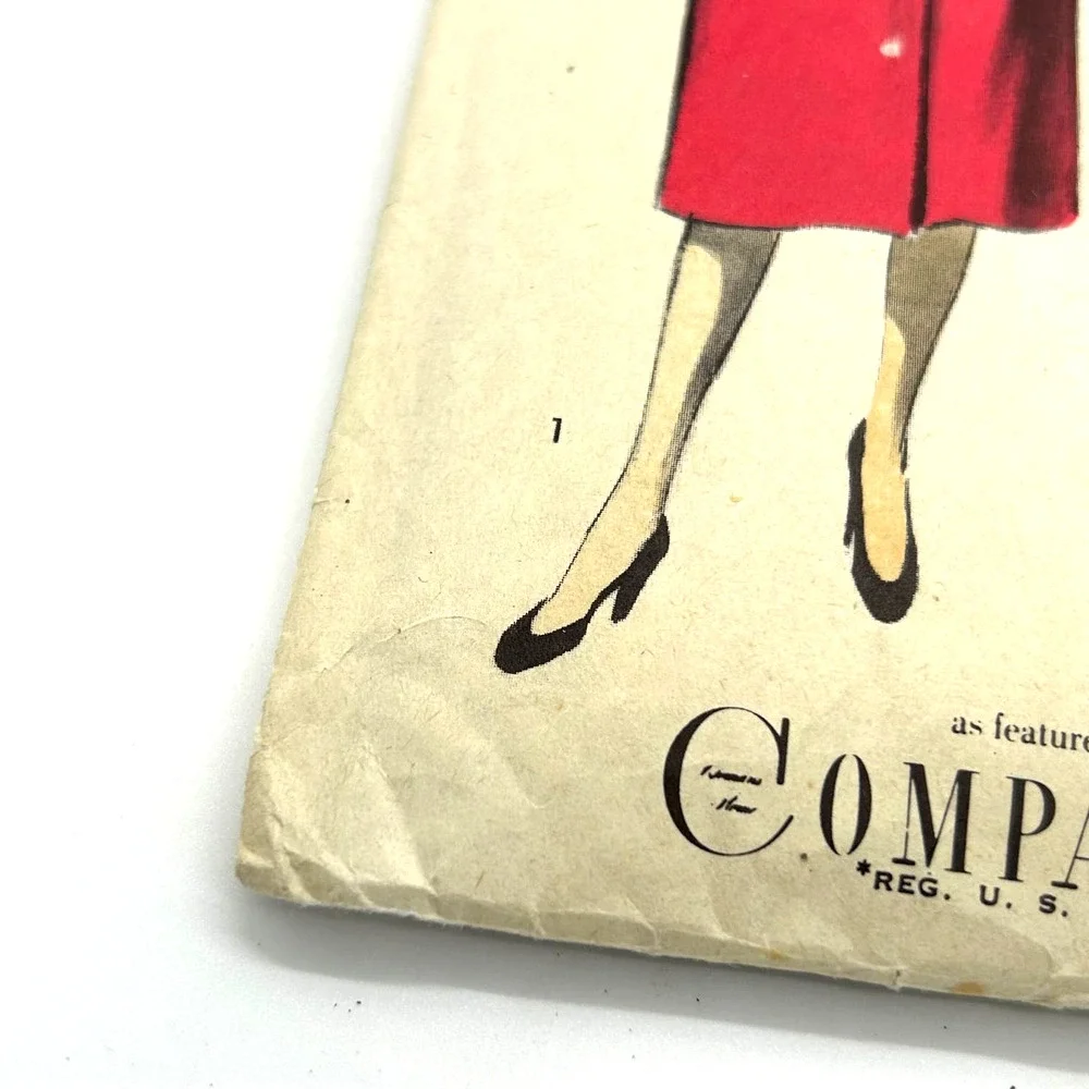 Advance Vintage 1950's? Pattern #5898 Women's Coat Size 14‎ HTF
